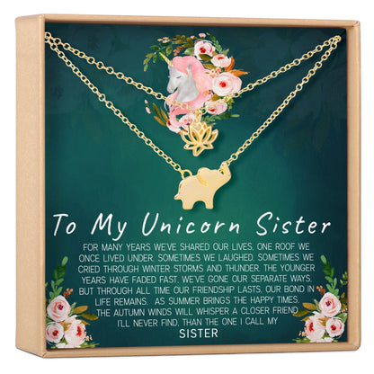 Sisters Necklace, Multiple Styles