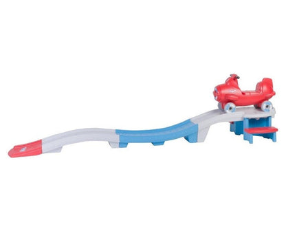 Sky Rider Roller Coaster Toy for Kids Ages 2-5 Indoor and Outdoor Playset