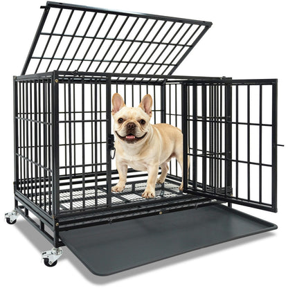 37" Stackable Heavy Duty Dog Kennel 371D08