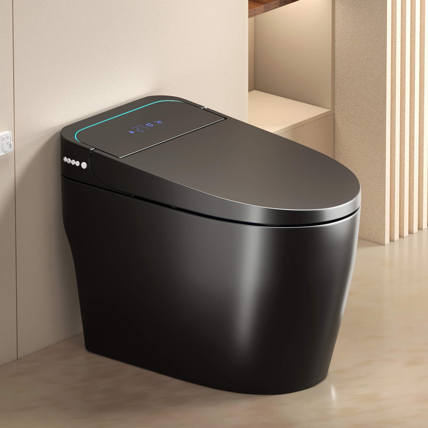 Nuvia Smart One-Piece Bidet Toilet With Auto Open/Close Seat And Dryer (SAK86135)