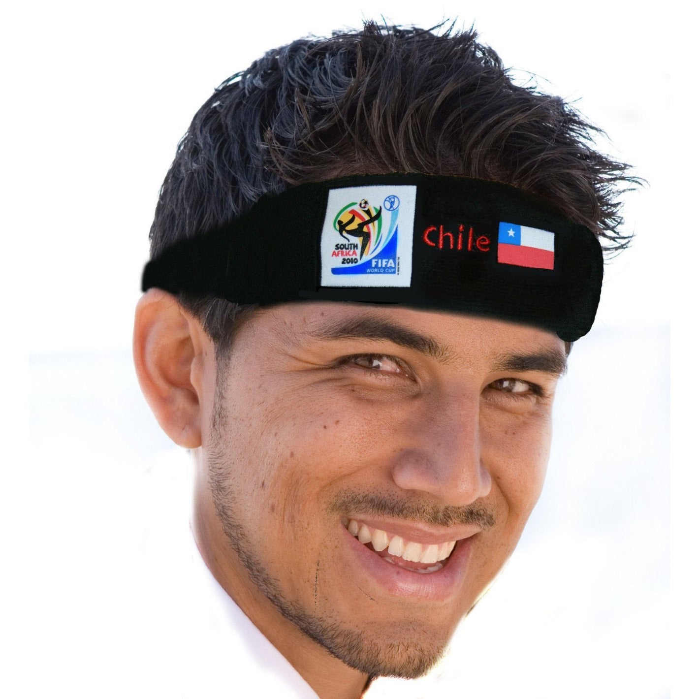 Chile World Cup Soccer Headband – Official FIFA Licensed Retro Fan Gear