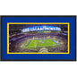 Framed 2021 Rams NFL Champions SoFi Stadium 16x24 Football Photo Professionally Matted