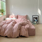 Soft Blend Plaid Bedding Set / Blue