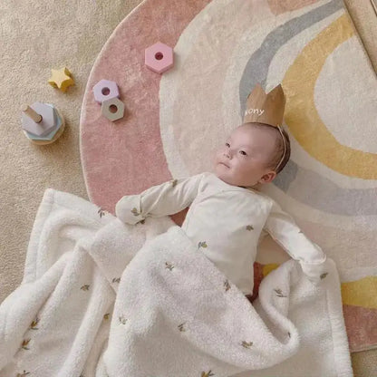 Soft Flannel Baby Blanket for Newborns - # BAGE41210012
