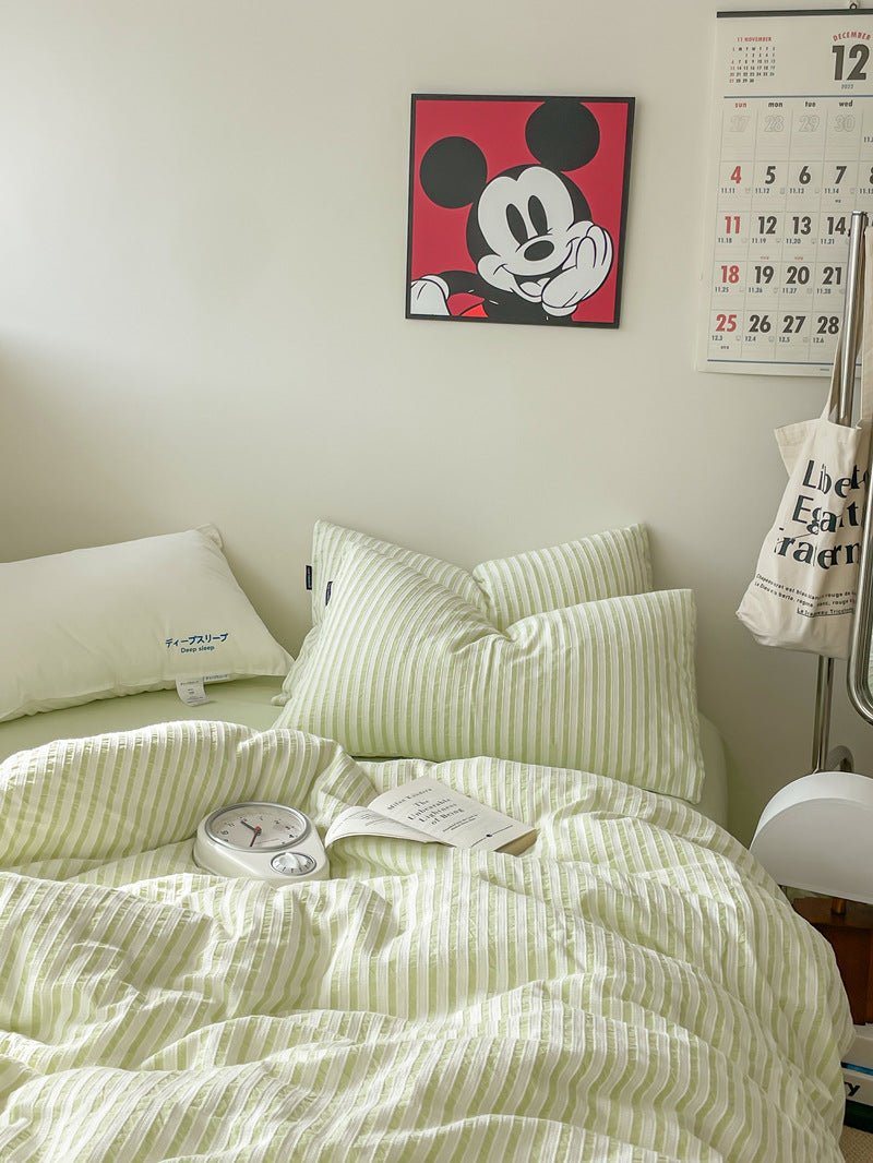Soft Jacquard Bedding Set / Barbie Hot Pink