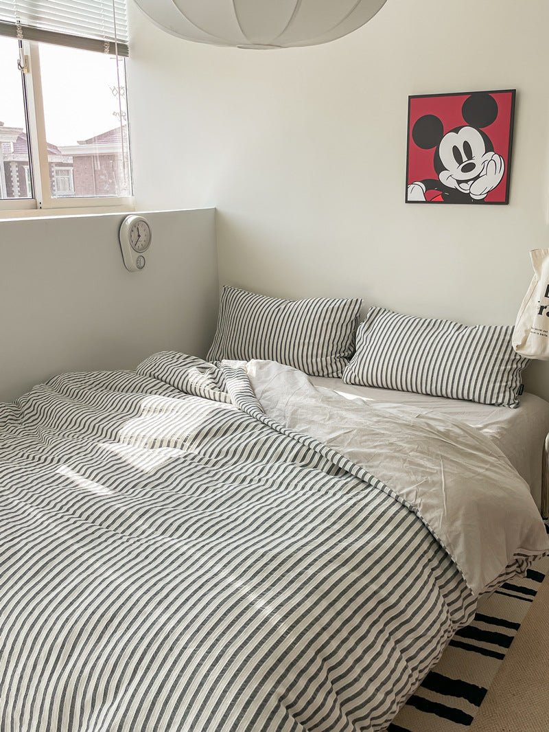 Soft Jacquard Bedding Set / Yellow