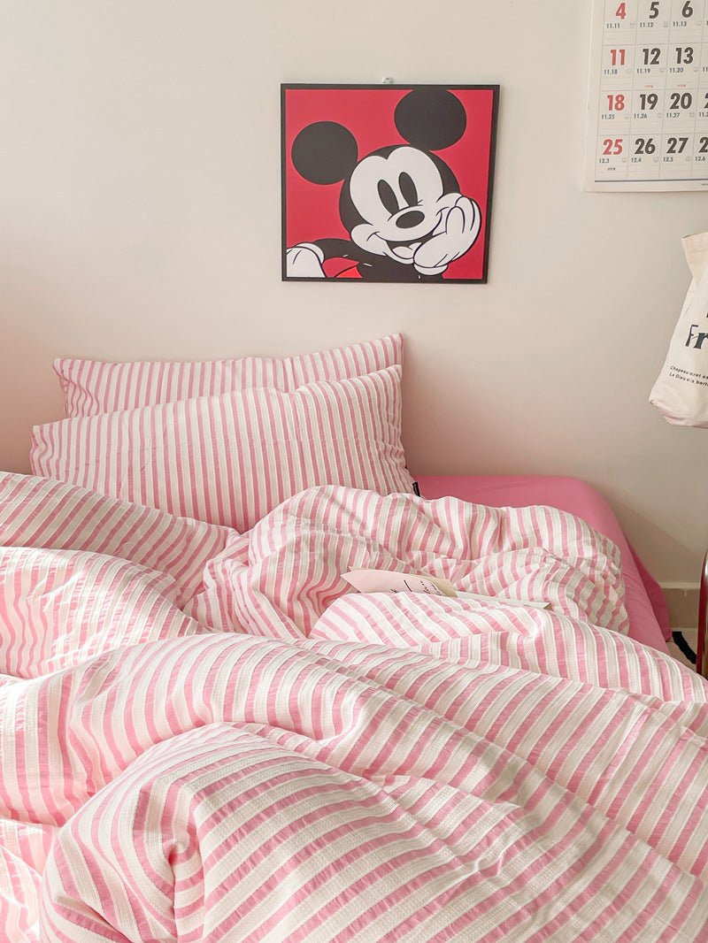 Soft Jacquard Bedding Set / Yellow
