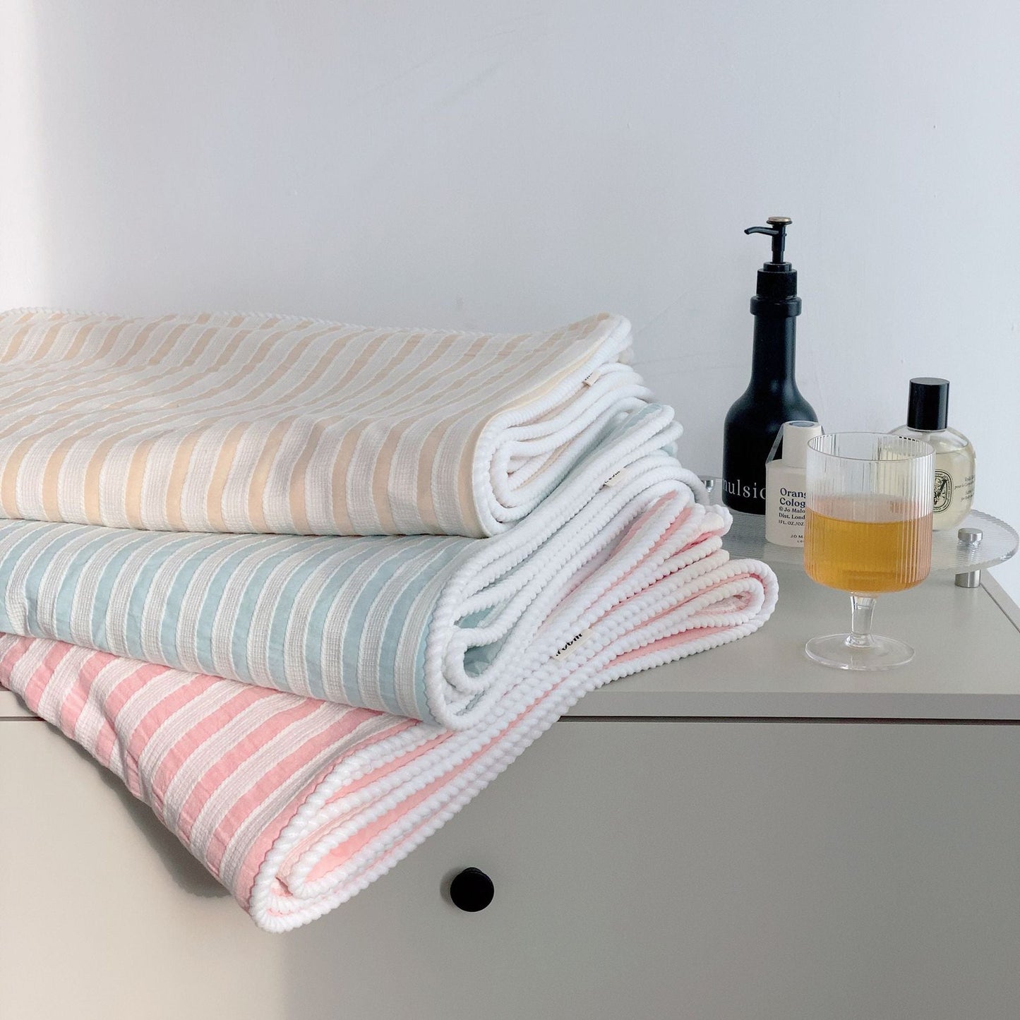 Soft Jacquard Bedding Set / Yellow
