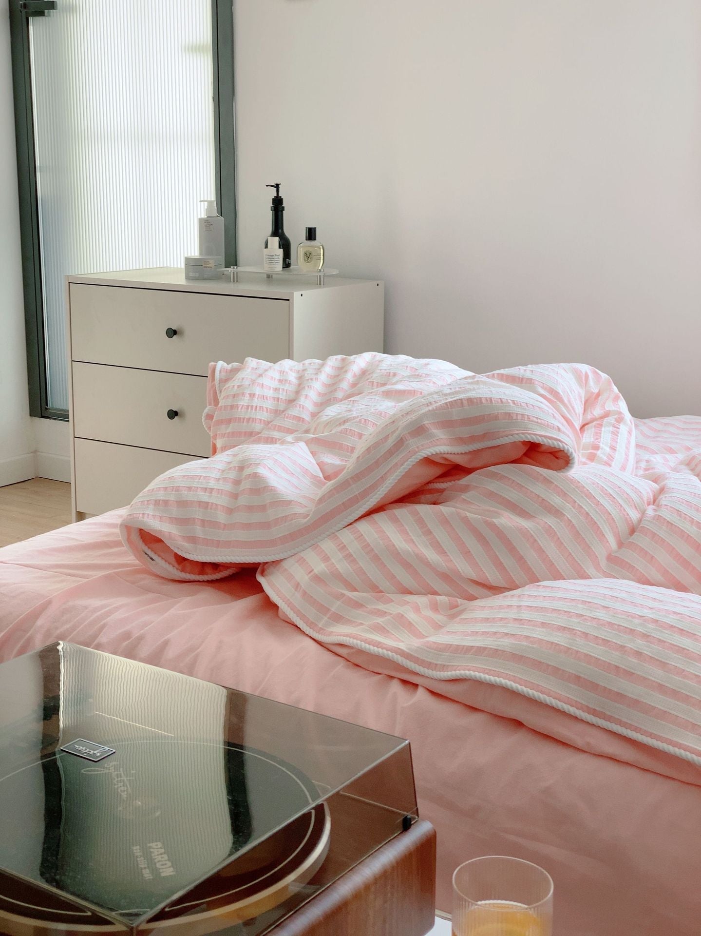 Soft Jacquard Bedding Set / Yellow