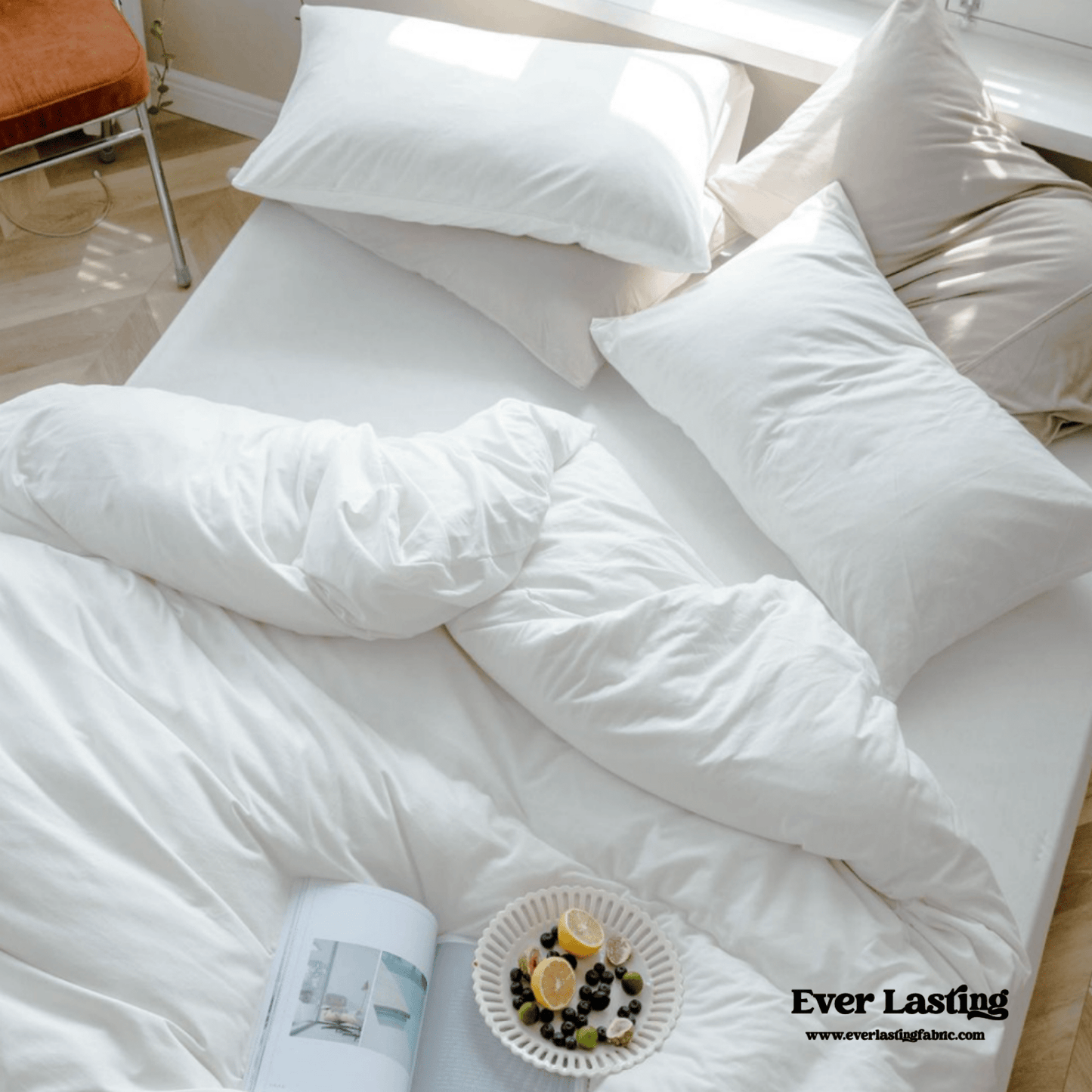 Solid Bed Sheet / Forest Green