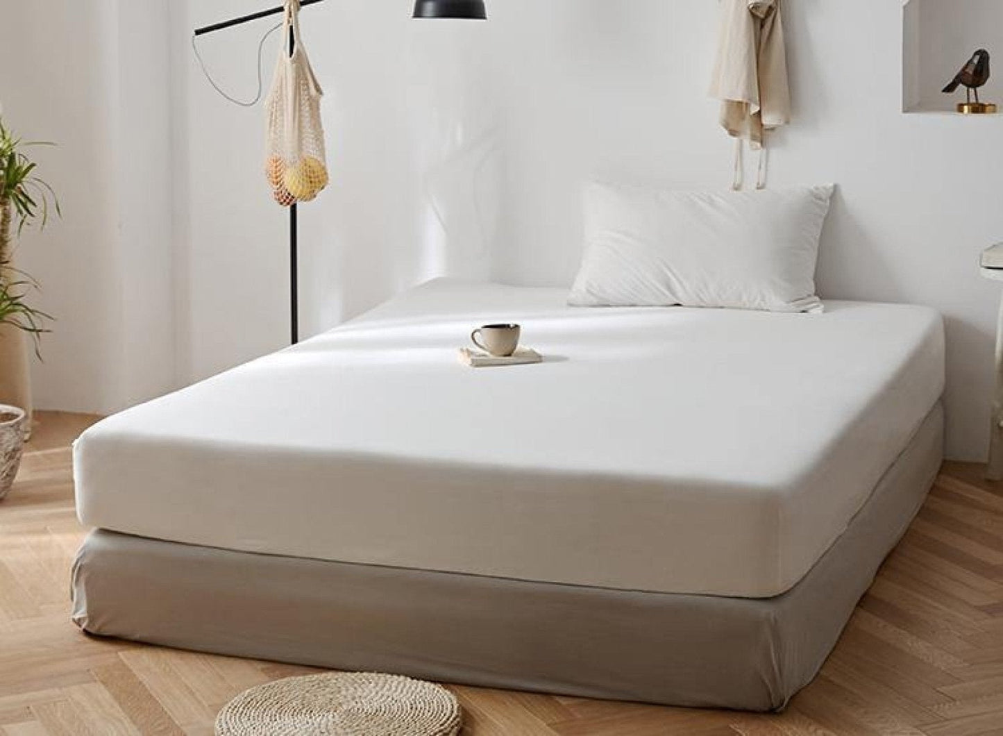 Solid Bed Sheet / Forest Green