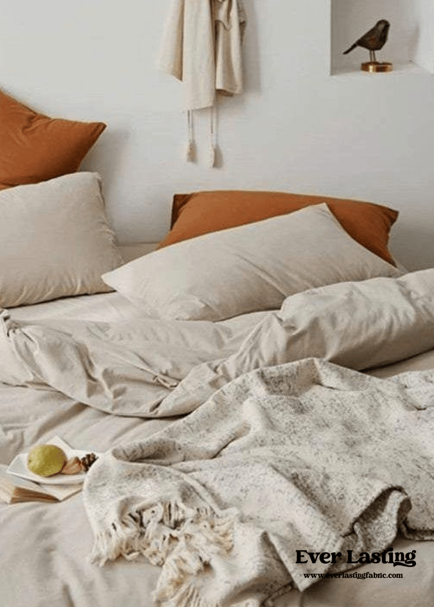 Solid Bedding Set / Forest Green
