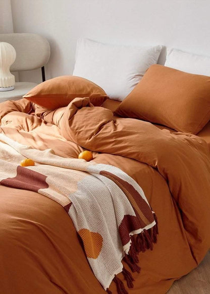 Solid Bedding Set / Forest Green