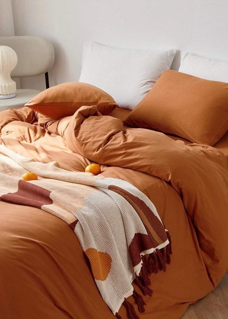 Solid Bedding Set / White