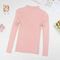 Solid Turtleneck Sweater