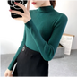 Solid Turtleneck Sweater