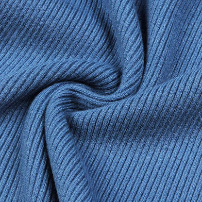 Solid Turtleneck Sweater