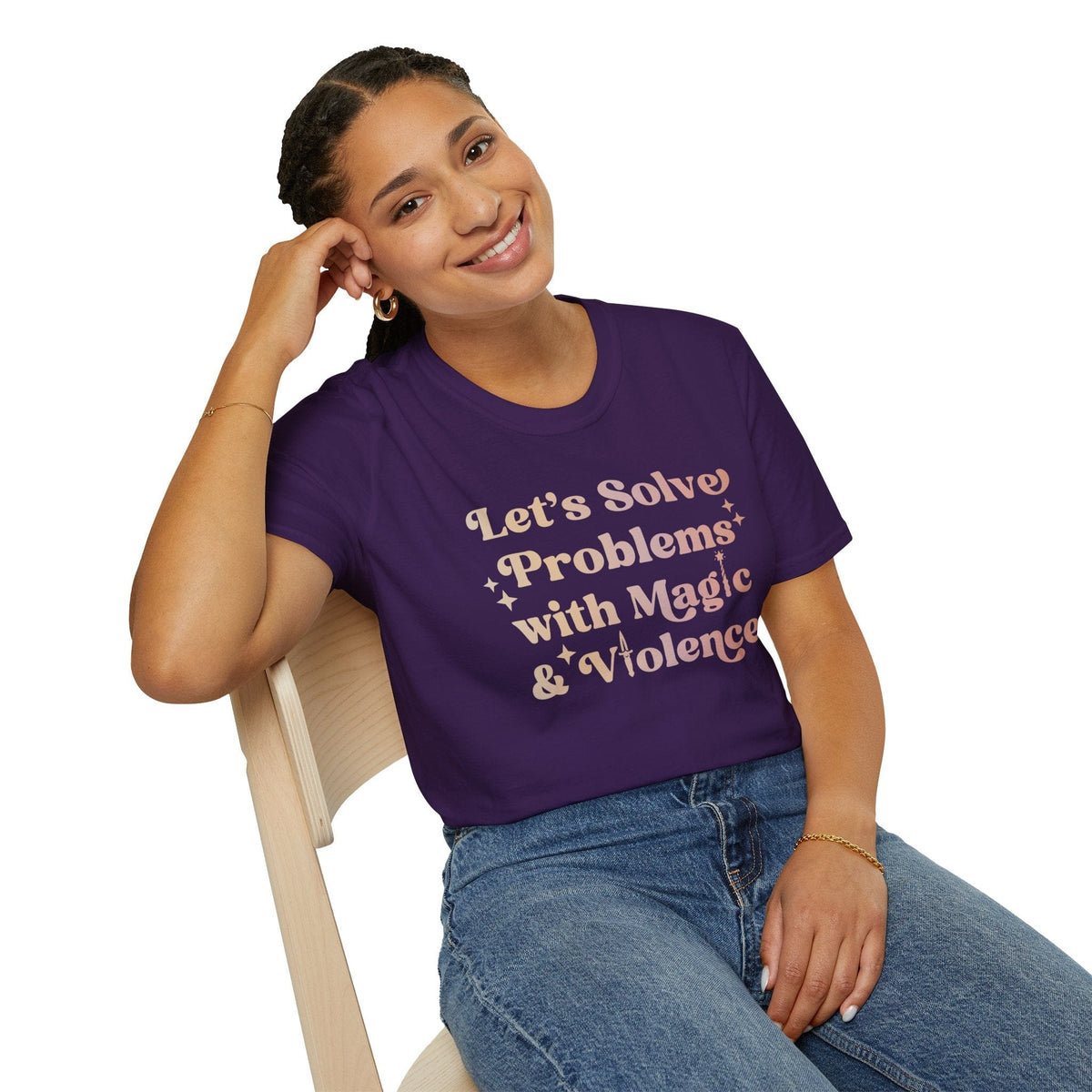 Solve Problems with Magic & Violence T-Shirt