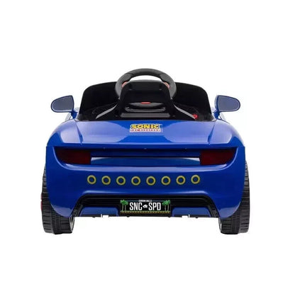 12V Battery-Powered Sonic Hedgehog Convertible Ride-On Toy