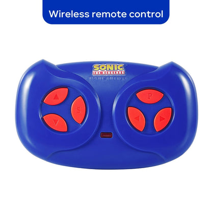 Sonic Hedgehog Electric Bumper Car for Kids 2-Speed 360-Degree Turning