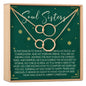 Soul Sisters Christmas Double Circles Necklace Set