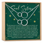 Soul Sisters Christmas Double Circles Necklace Set