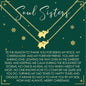 Soul Sisters Christmas Elephant Necklace Set