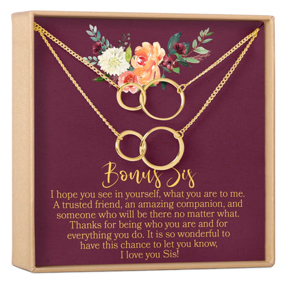 Soul Sisters Double Circles Necklace Set