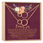 Soul Sisters Double Circles Necklace Set