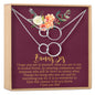 Soul Sisters Double Circles Necklace Set