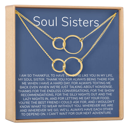 Soul Sisters Necklace, Multiple Styles
