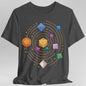 Space Dice Solar System T-shirt