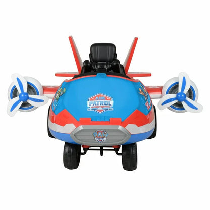 Spinning LED Propellers Ride-On with Storage and Engine Sounds - Paw Patrol Marshall 12V