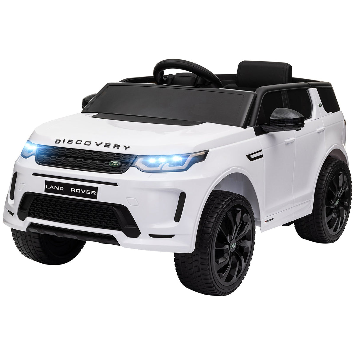 12V Kids Electric Ride-On Car with Remote Control, Soft Start, and LED Lights
