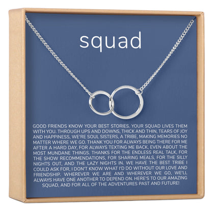 Squad Necklace, Multiple Styles