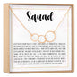Squad Necklace, Multiple Styles