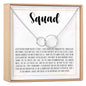 Squad Necklace, Multiple Styles