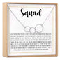Squad Necklace, Multiple Styles