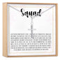 Squad Necklace, Multiple Styles