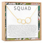 Squad Necklace, Multiple Styles