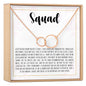 Squad Necklace, Multiple Styles