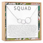 Squad Necklace, Multiple Styles