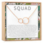 Squad Necklace, Multiple Styles