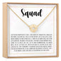 Squad Necklace, Multiple Styles