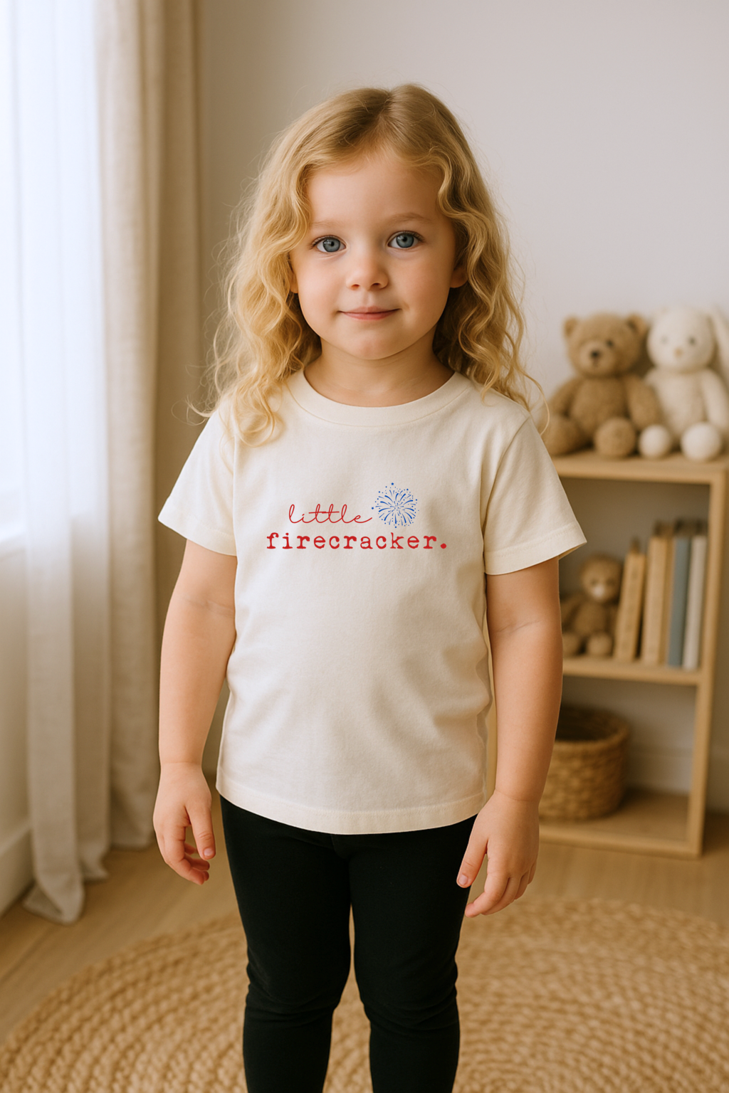 Little Firecracker Organic Kids T-Shirt