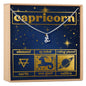 Starry Night Capricorn Zodiac Necklace