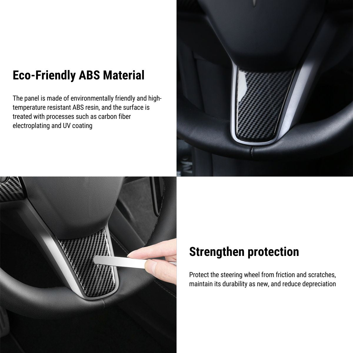 Steering Wheel Cover for Tesla Model 3 & Model Y 2017-2025.03