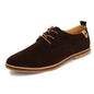 Suede Oxfords Boys Men Leather Shoes - # 	BOAA73610002