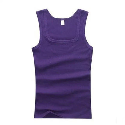 Summer Plus Size Summer Good Men Clothing Tank Tops Elegant Black White Gray Singlets Sleeveless Fitness Men Vest Bodybuilding Vest Summer Men's Vest Gym Casual Vest Sleeveless Vest Clothes