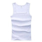 Summer Plus Size Summer Good Men Clothing Tank Tops Elegant Black White Gray Singlets Sleeveless Fitness Men Vest Bodybuilding Vest Summer Men's Vest Gym Casual Vest Sleeveless Vest Clothes